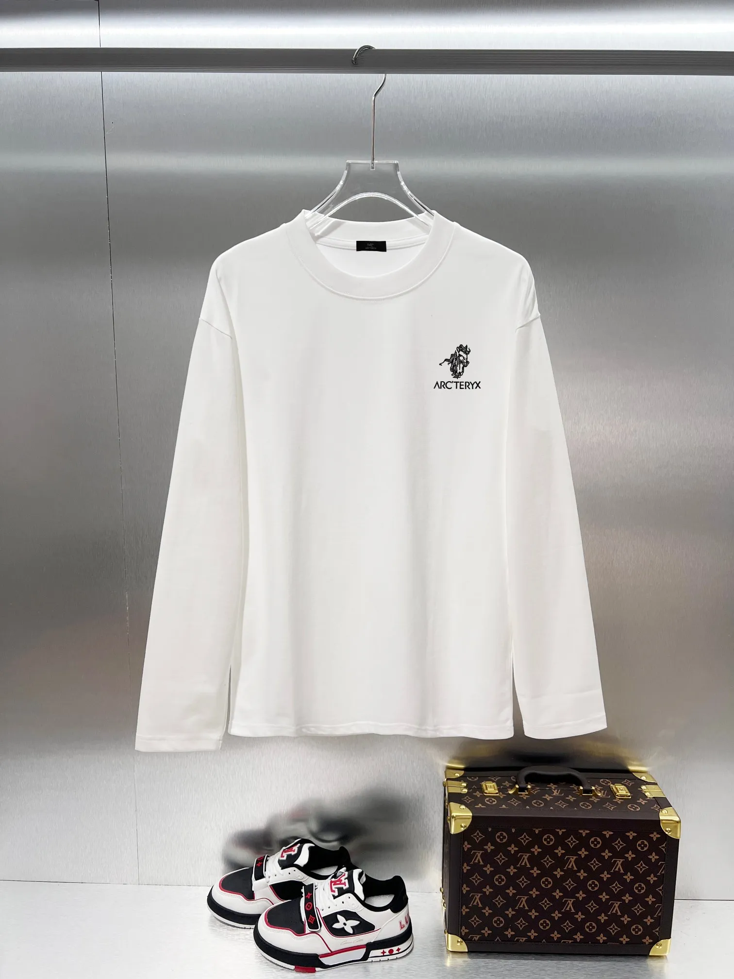 ARC TERYX* Classic logo T ✅ Quality ‼ ● ● ● ● 1：1 ● ●Size； S M L XL